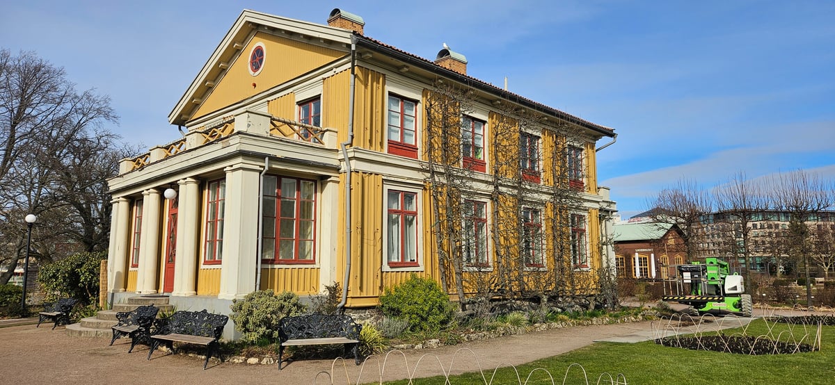 Direktörsvillan i trädgårdsföreningen